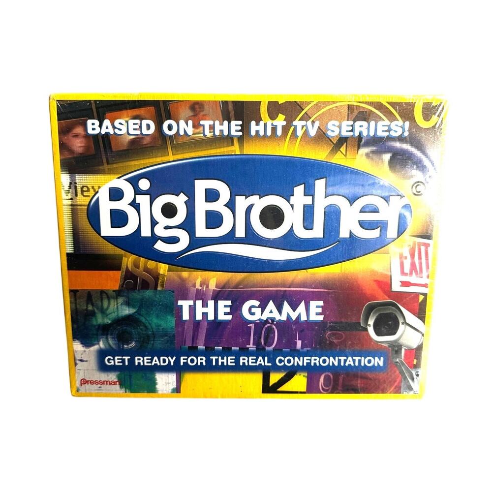 NEW Fully Sealed Big Brother The Board Game By Pressman 2000 4-6 Players